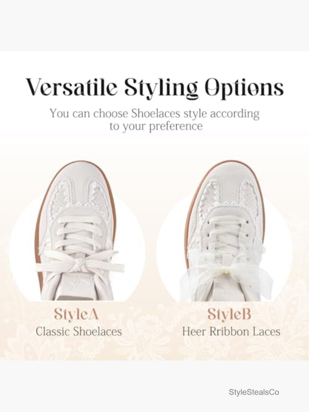Lace-Up Fashion Platform Chunky Sneakers Memory Foam Comfort Gum Sole - Picture 5 of 7